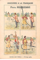 Chromos -COR11227- Chicorée à La Française - Paul Mairesse - Arrosage Public - Hommes - Tuyau -  8x12cm Env. - Tea & Coffee Manufacturers