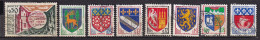 France  1334 + 1351B à 1354 B ° - Used Stamps