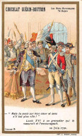 Chromos - COR10134- Chocolat Guérin-Boutron - Louis XVI à Un Grenadier Qui Le Rassurait... -    6x10 Cm Environ - Duroyon & Ramette