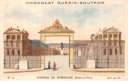 Chromos -COR12049 - Chocolat Guérin-Boutron - Château De Versailles - Seine-et-Oise - 6x11cm Env. - Guérin-Boutron