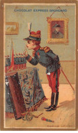 Chromos -COR11786 - Chocolat Express Grondard - Soldats - Uniforme - Tableau  -  6x11cm Env. - Other & Unclassified