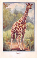 Chromos -COR11975 - Huile De Foie De Morue La Gaduase - Girafe -  6x10cm Env. - Autres & Non Classés