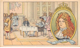 Chromos -COR11969 - La Régiodine -  Louis XIV - Hommes -Femmes - Table -  6x10cm Env. - Autres & Non Classés