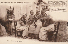 ZY 88- " LA LECON DE TRICOT " -  LES CHANSONS DE JEAN RAMEAU ILLUSTREES ( N°144 ) - 2 SCANS - Musica