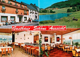 73651556 Gewissenruh Gasthaus Schoene Aussicht Gastraeume Panorama Gewissenruh - Otros & Sin Clasificación