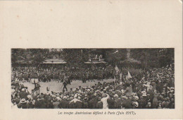 ZY 89- LES TROUPES AMERICAINES DEFILENT A PARIS ( JUIN 17 ) - CARTE FRANCHISE MILITAIRE - CORRESPONDANCE DES ARMEES - Guerra 1914-18