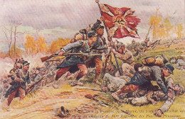 ZY 89- LES FRANCAIS A LA BATAILLE DE LA MARNE ( 09/1914 )- PRISE DU DRAPEAU DU 36e Rgt PRUSSIEN - ILLUSTRATEUR LALAUZE - Guerra 1914-18