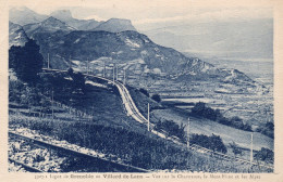 - 38 - Ligne De Grenoble Au Villard De Lans (Isère) - Vue Sur La Chartreuse, Le Mont-Blanc Et Les Alpes - Scan Verso - - Villard-de-Lans