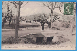 CPA "LE VAUCLUSE ILLUSTRE" - LAPALUD - LA PALUD - QUARTIER DU VIEUX FOSSE - JEUX DE BOULES - Lapalud