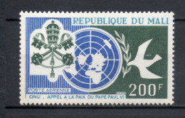 MALI  PA  N° 36    NEUF SANS CHARNIERE  COTE 4.50€    APPEL DU PAPE PAUL VI - Mali (1959-...)