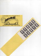 Lot Mai A: Carnet  Publicitaire   Lancement De La Megane 15-11-1995 - Andere & Zonder Classificatie