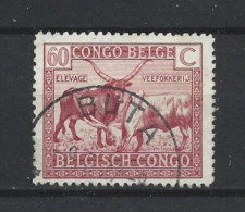 Congo Belge 1925 Fauna Y.T. 124 (0) - Oblitérés