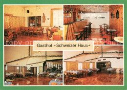 73651413 Schoenbach Greiz Gasthof Schweizer Haus Restaurant Saal Bar Schoenbach  - Autres & Non Classés