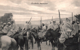 CPA - CHEVAL - Cavalerie Marocaine ... Edition Nahon & Lasry / Tanger - Pferde