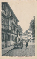 ZY 98-(67) WISSEMBOURG - VIEILLES MAISONS , RUE DE LA LAINE - ANIMATION - 2 SCANS - Wissembourg