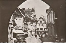 ZY 98-(67) MOLSHEIM - ENTREE DE LA VILLE - ANIMATION - COMMERCES - 2 SCANS - Molsheim