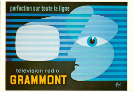 CPM- Illustrateur Affichiste FORÉ - Publicité Pour Les Téléviseurs GRAMMONT*1960* Prix Martini 1961* TBE - Fore