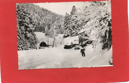 15---L'AUVERGNE--Station De Sporps D'hiver Auberge Du Tunnel Du  LIORAN----voir 2 Scans - Other & Unclassified