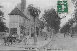18)  SAINT FLORENT  - Avenue Du Cher Et Rue De La Chausée - Saint-Florent-sur-Cher