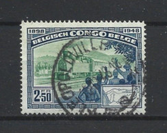 Congo Belge 1948 Train Y.T. 296 (0) - Used Stamps