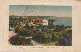 ZY 103- BIZERTE  ( TUNISIE ) - LA BAIE DE PONTY - VUE D' ENSEMBLE - CARTE COLORISEE- 2 SCANS - Tunisie