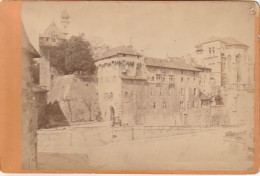 ZY 108-(73) CHAMBERY - ANCIEN CHATEAU DES DUCS DE SAVOIE - PHOTO SUR SUPPORT CARTONNE- 2 SCANS - Plaatsen