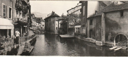 ZY 109-(74) LE VIEIL ANNECY - CANAL DU THIOU ET VIEUX QUARTIERS - CARTE PANORAMIQUE - PHOT. ROSSAT MIGNOD - Annecy-le-Vieux