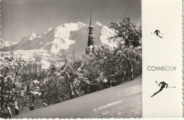 ZY 110-(74) COMBLOUX - LE CLOCHER ET LE MONT BLANC - 2 SCANS - Combloux