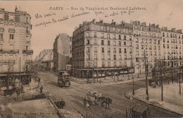 ZY 112-(75) RUE DE VAUGIRARD ET BOULEVARD LEFEBVRE , PARIS - ANIMATION - 2 SCANS - District 15