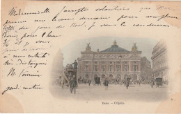 ZY 112-(75) L' OPERA , PARIS - ANIMATION - CARTE COLORISEE - 2 SCANS - Arrondissement: 09