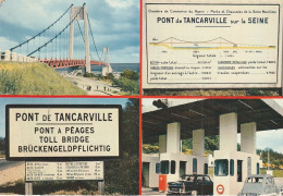 ZY 114-(76) PONT DE TANCARVILLE - CARTE MULTIVUES - 2 SCANS - Tancarville