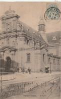 ZY 115-(77) FONTAINEBLEAU - L' EGLISE - ANIMATION  - 2 SCANS - Fontainebleau