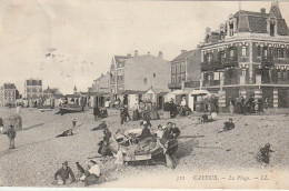 ZY 118-(80) CAYEUX - LA PLAGE - ANIMATION - VILLAS - 2 SCANS - Cayeux Sur Mer