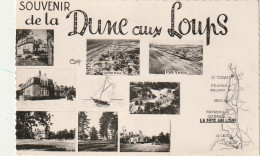 ZY 118-(80) SOUVENIR DE LA DUNE AUX LOUPS - CARTE MULTIVUES - 2 SCANS - Quend