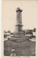 ZY 118-(80) ERGNIES - LE MONUMENT - 2 SCANS - Otros & Sin Clasificación