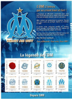 Collector N° 83 France  ** OM Olympique De Marseille Depuis 1899 10 T Adhésif  2010 Prix Envoi Poste 2€50 - Neufs