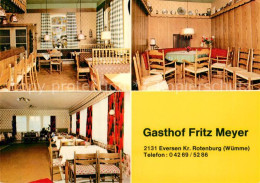 73651007 Eversen Rotenburg Gasthof Meyer Restaurant Eversen Rotenburg - Otros & Sin Clasificación