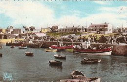 ZY 123-(85) ILE DE NOIRMOUTIER - L' HERBAUDIERE - LE PORT VERS LE QUAI - 2 SCANS - Ile De Noirmoutier