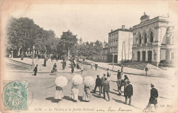 ALBI : LE THEATRE ET LE JARDIN NATIONAL - Albi