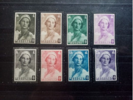 BELGIQUE. 1935." Mort Reine ASTRID.  N°411 à 418 Série Complète NEUFS++. Cöte YT 2020 : 21,60 € - Unused Stamps