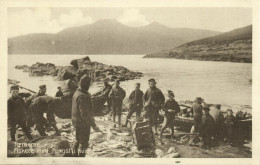 Denmark, Faroe Islands, KVIVIG KVÍVÍK, Fiskere Med Fangst, Fishing (1930s) - Isole Faroer