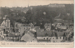 ZY 131-(92) BELLEVUE MEUDON - L' ORPHELINAT SAINT PHILIPPE - VUE PANORAMIQUE PRISE DE LA TERRASSE - 2 SCANS - Meudon