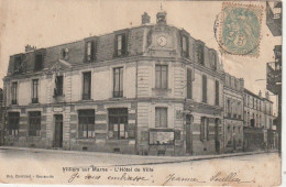 ZY 133-(94) VILLIERS SUR MARNE - L' HOTEL DE VILLE - 2 SCANS - Villiers Sur Marne