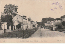 ZY 134-(95) FRANCONVILLE - LE PAVE - ANIMATION - MARCHAND AMBULANT - 2 SCANS - Franconville