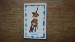 Ancienne Carte De 1916 , Petit Militaire Anglais " Forget-me-not " " Ne M'oubliez Pas " - Guerre 1914-18