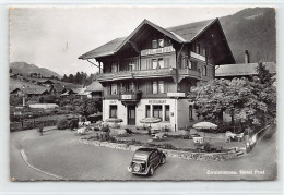 Schweiz - Zweisimmen (BE ) Hôtel Post - Verlag Photoglob-Wehrli 8831 - Zweisimmen