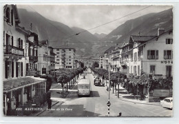 Suisse - Martigny (VS) Avenue De La Gare - Hotel Gd. St. Bernard - Ed. Sartori 4293 - Martigny