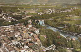 81 - St-Sulpice-la-Pointe - Vue Générale Aérienne  -  Les Ponts Sur L'Agout - Autres & Non Classés