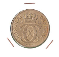 DANEMARK / CHRISTIAN X / 2 KRONER / 2 COURONNES / 1939 - Denemarken