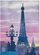 CPM PARIS Tour Eiffel Et Le Pont Alexandre III - Zeitgenössisch (ab 1950)